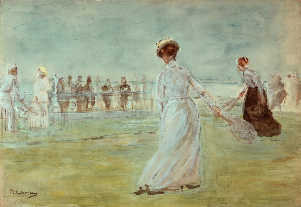 Giocatore di tennis da Max Liebermann