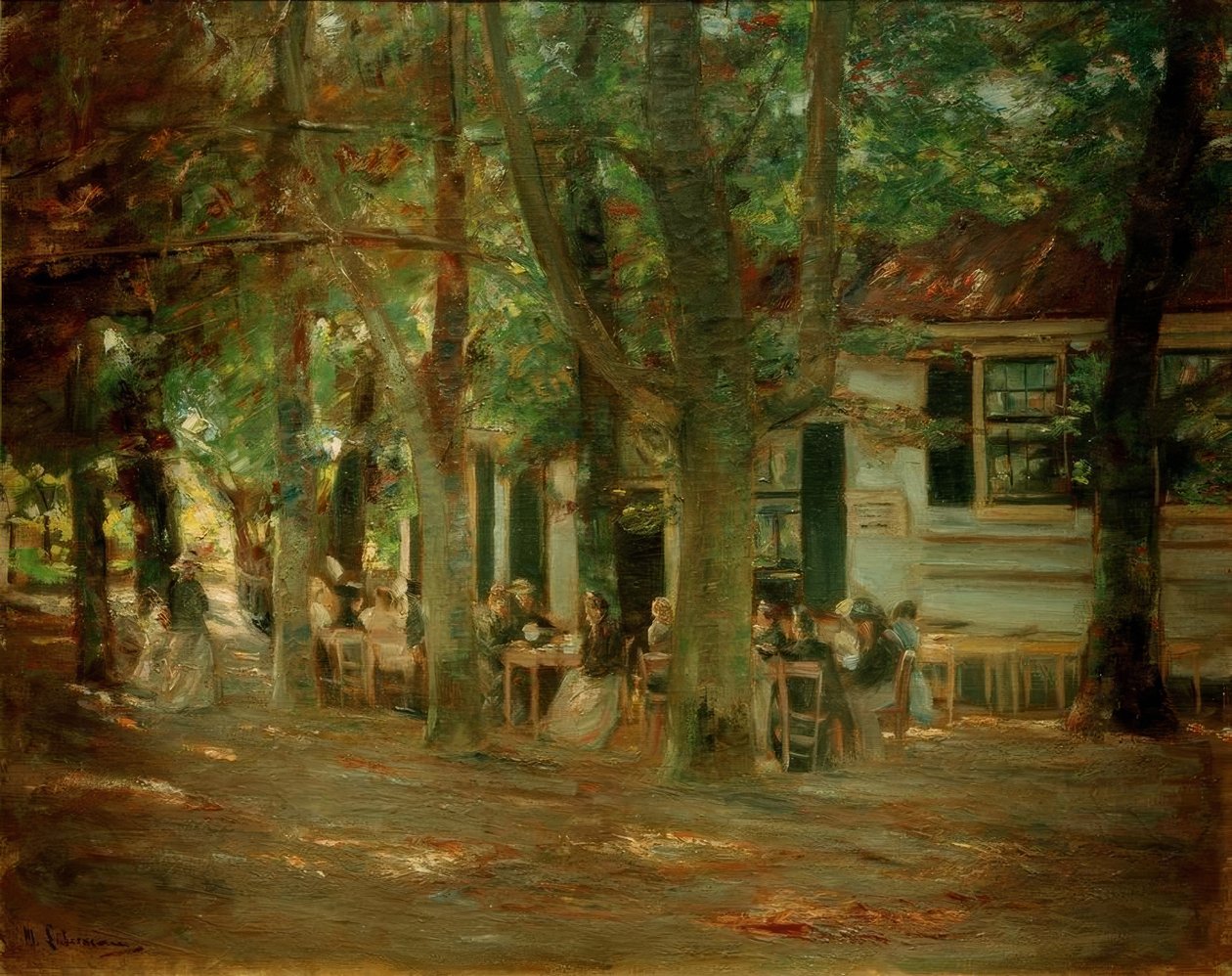 Osteria a Overveen da Max Liebermann