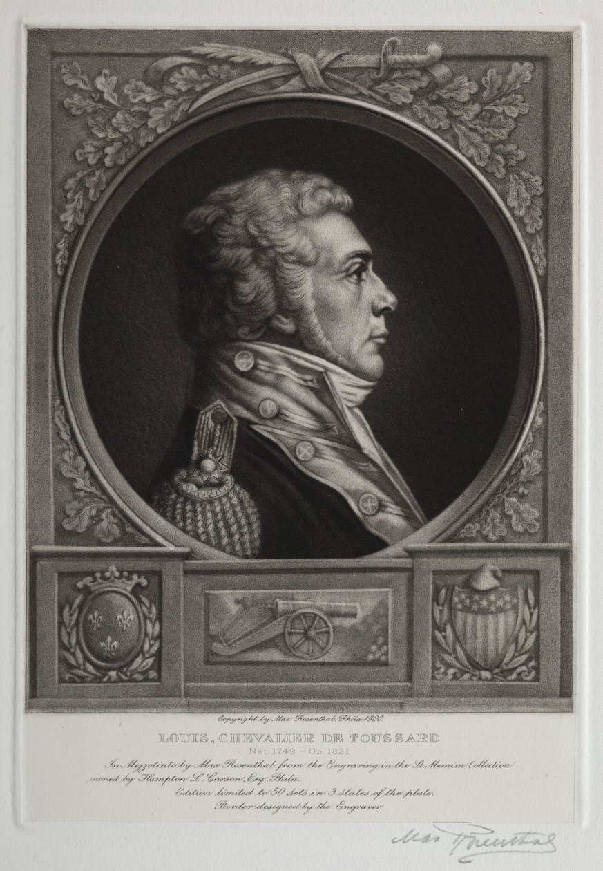 Louis, Cavaliere di Toussard, 1900 da Max Rosenthal