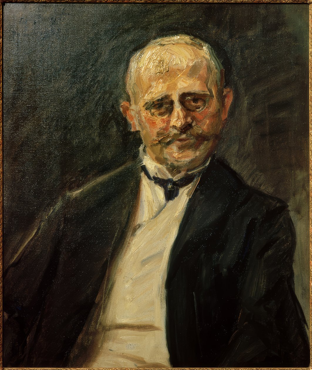 Ritratto di Hans Rosenhagen da Max Slevogt