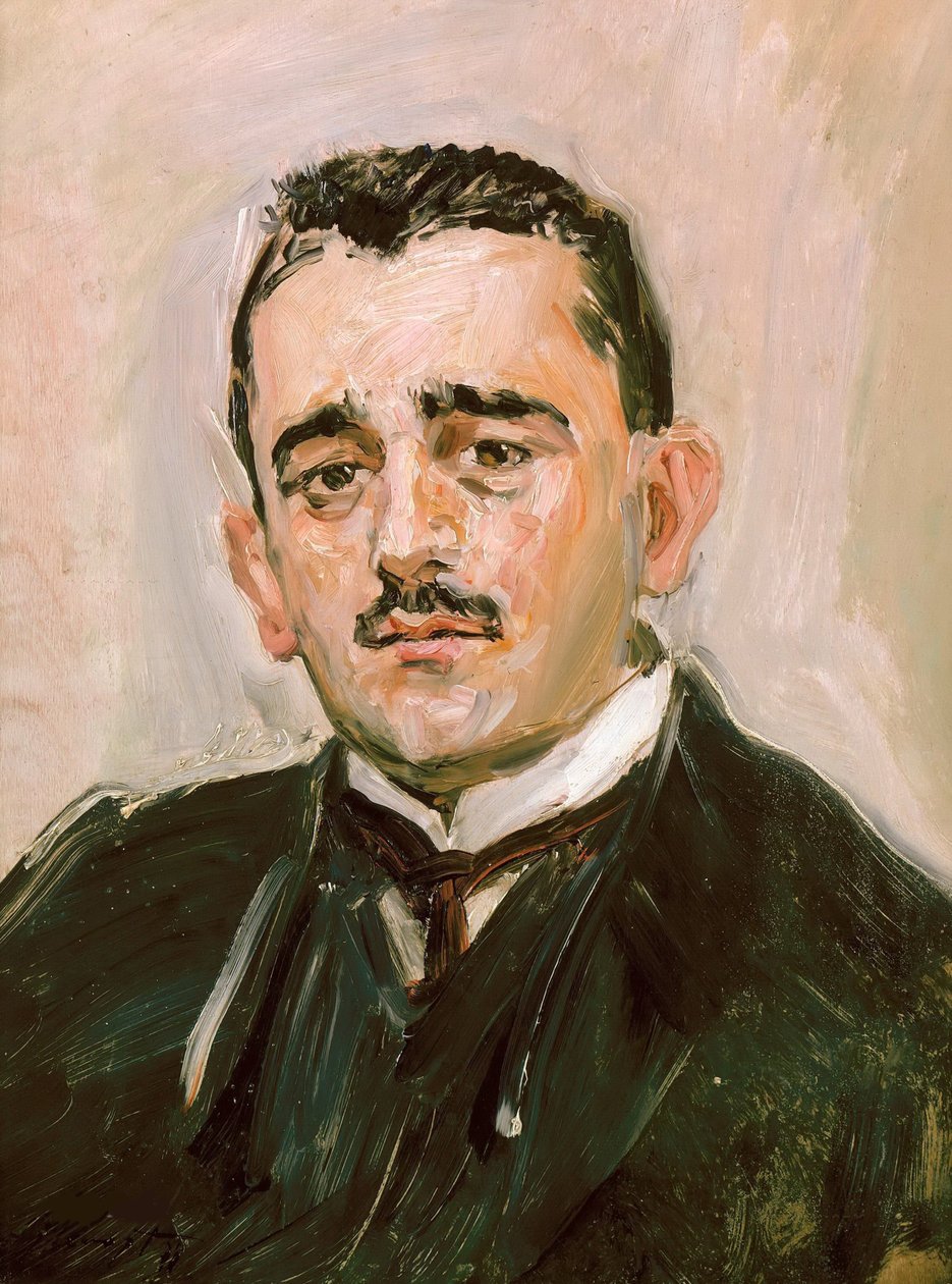 Ritratto di Bruno Cassirer da Max Slevogt