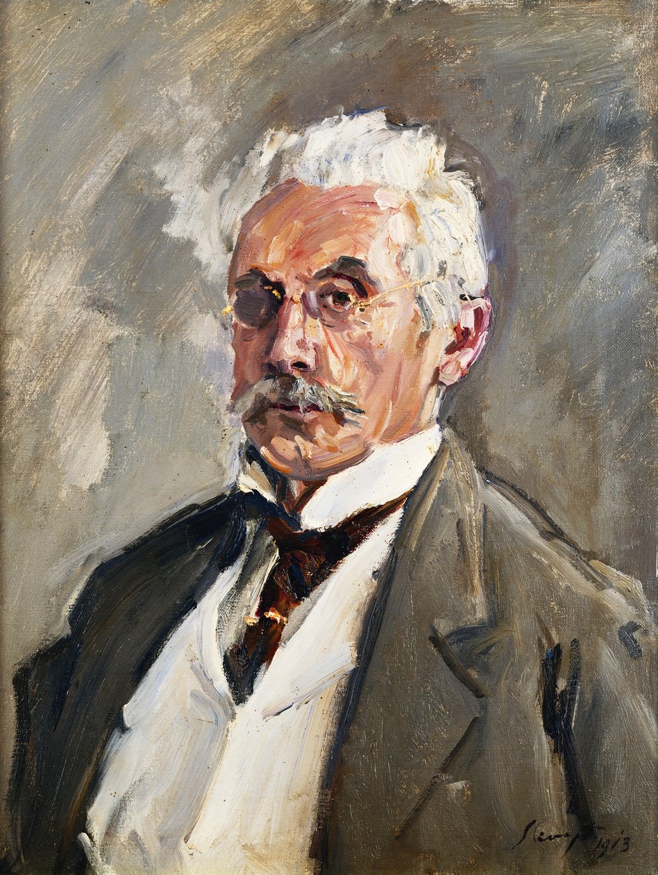 Ritratto di Carl Steinbart, 1910 da Max Slevogt