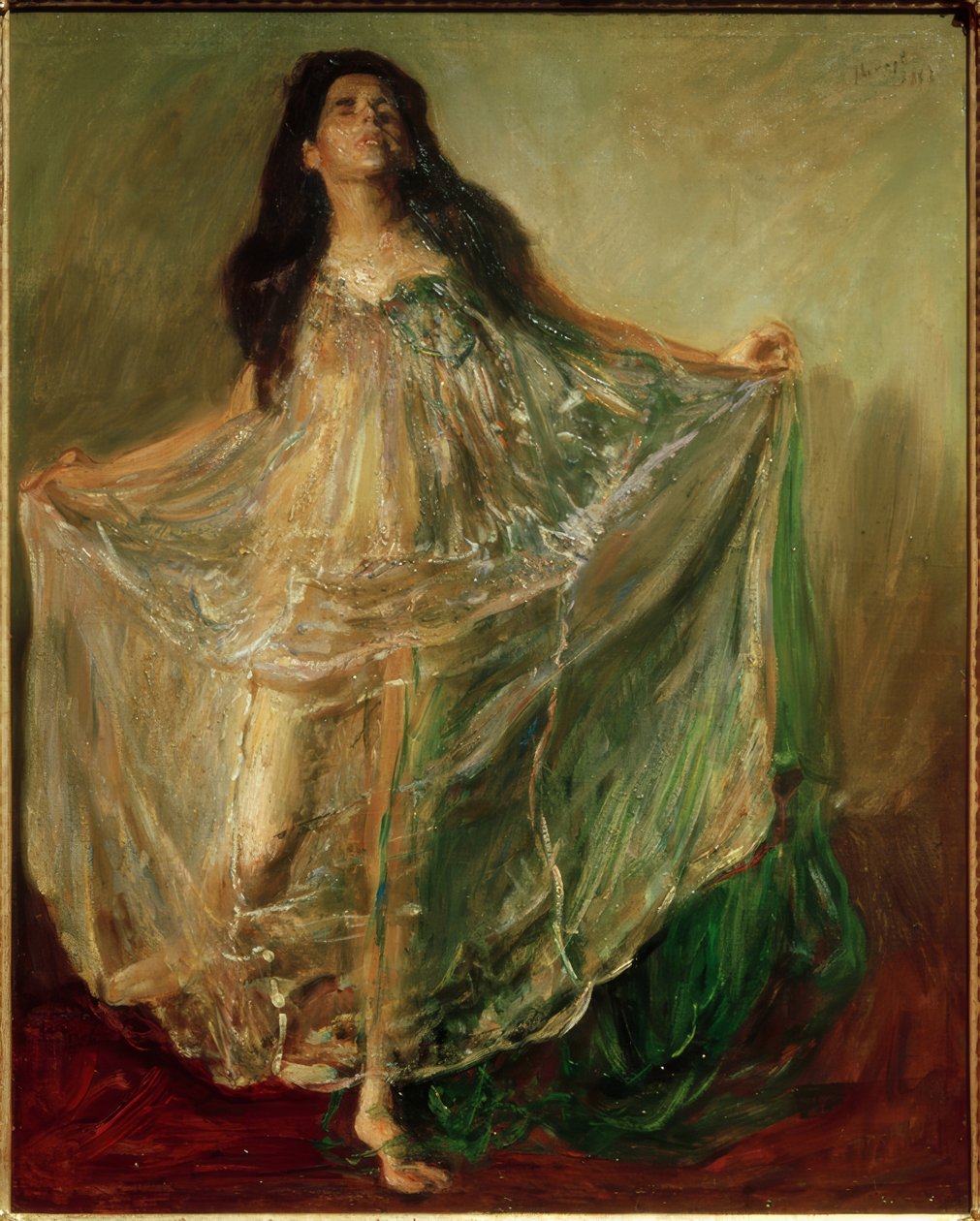 Ballerina in argento da Max Slevogt
