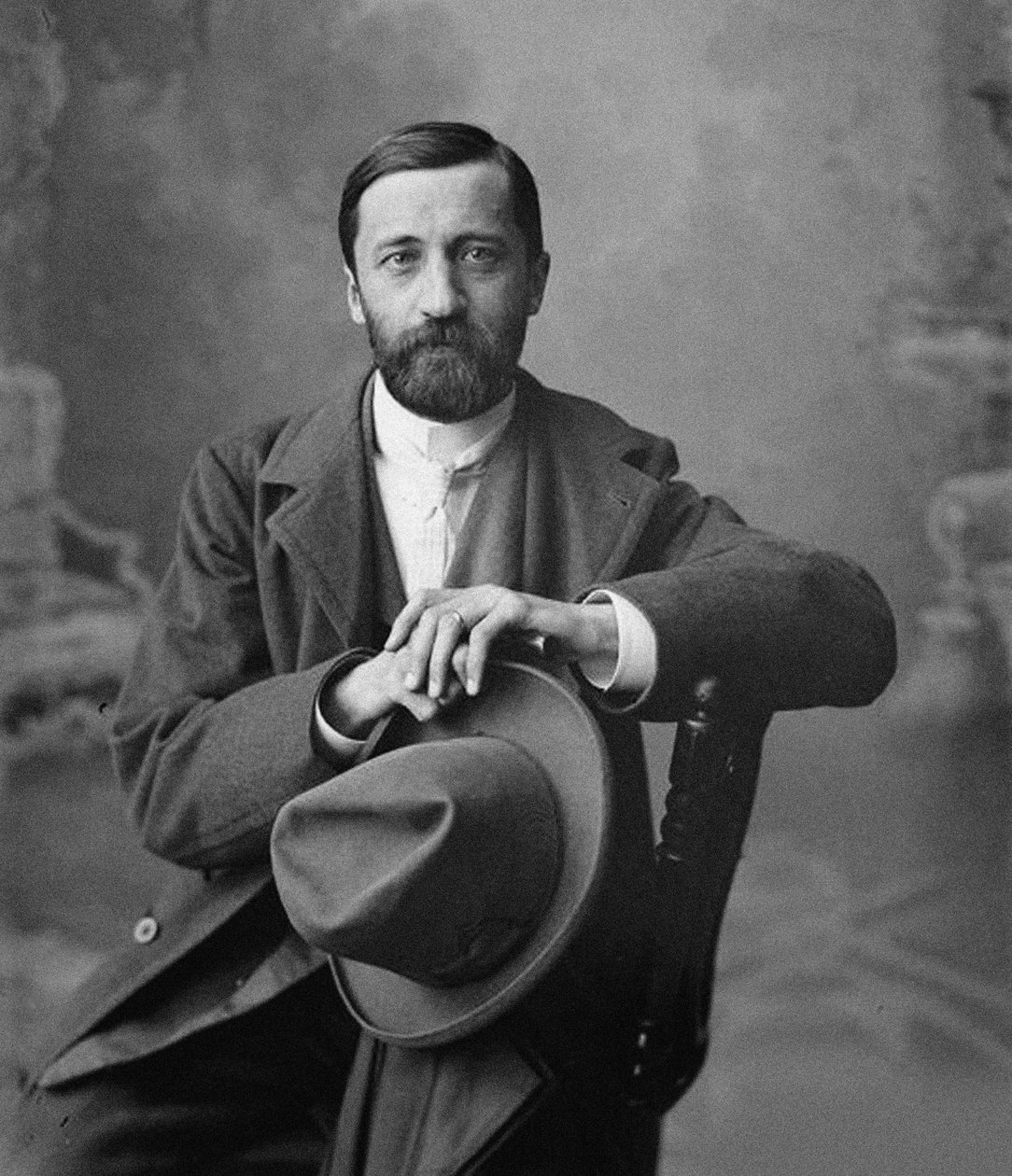 Ritratto di Dmitry Merezhkovsky da Maxim Petrovich Dmitriev