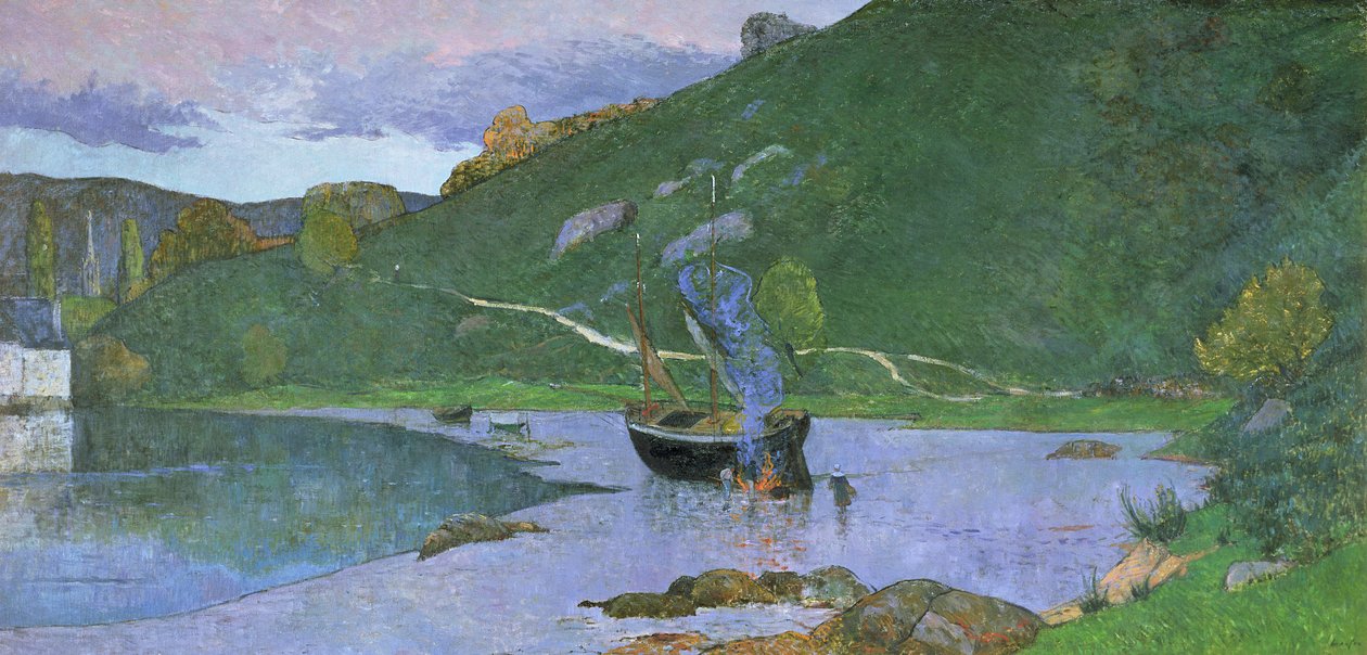 Paesaggio a Pont-Aven da Maxime Emile Louis Maufra