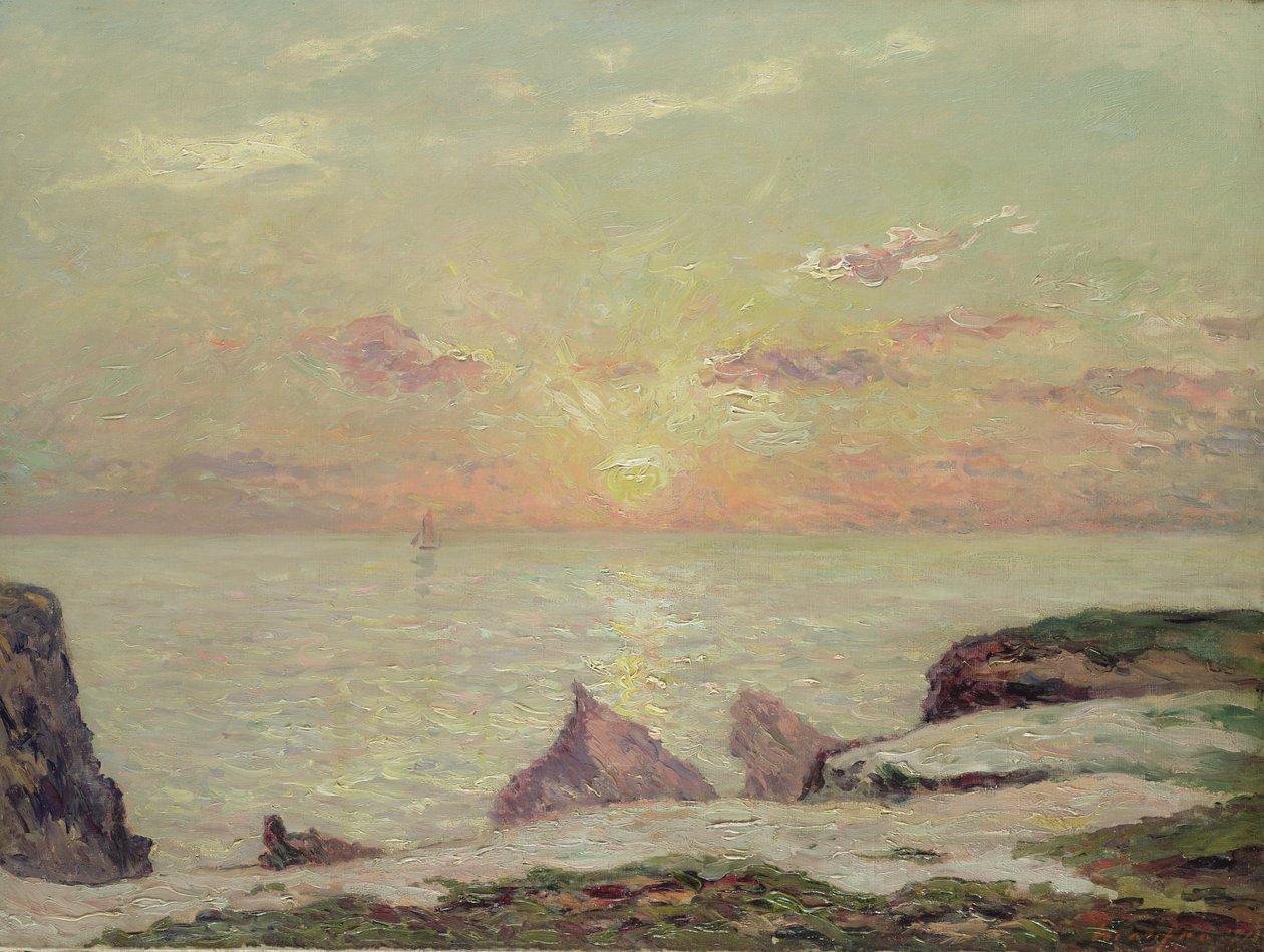Le scogliere di Belle Ile, 1913 da Maxime Emile Louis Maufra