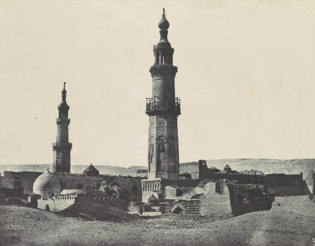 Alta Egitto. Girgeh. Moschea di Aly-Bey, 1850 da Maxime Du Camp