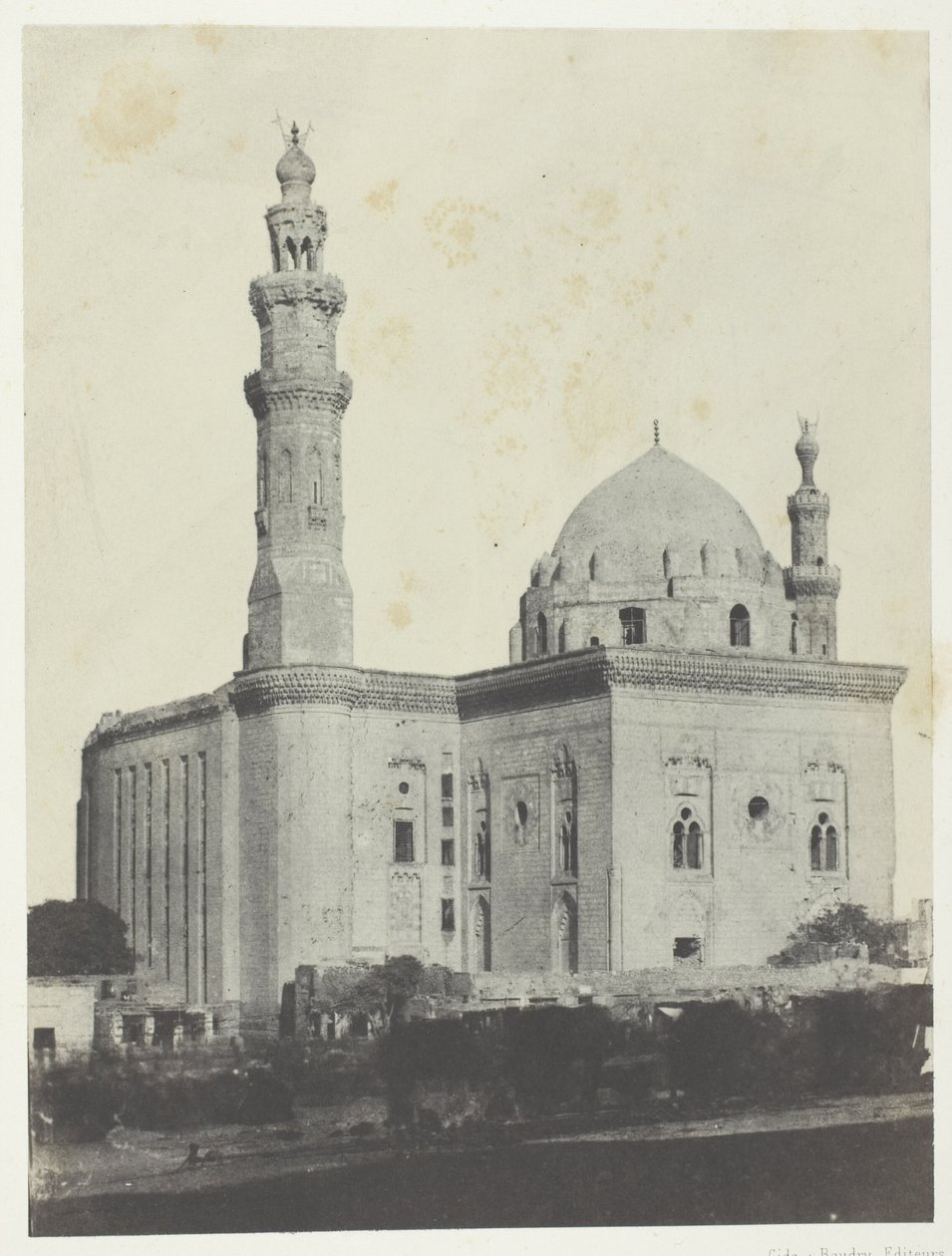 Moschea del Sultano Hassan, Il Cairo da Maxime Du Camp