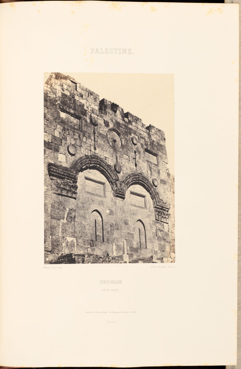 Palestina. Gerusalemme. Porta d