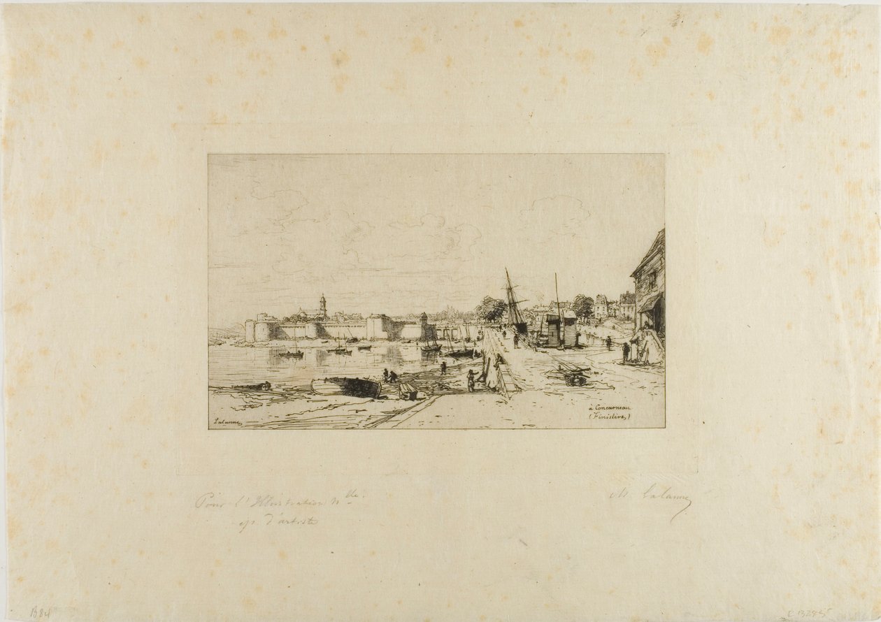A Concarneau, Finistère da Maxime Lalanne