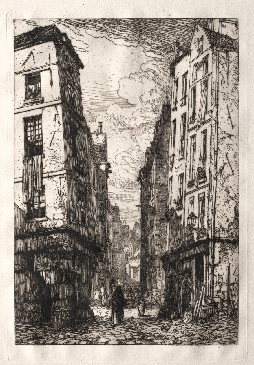 Rue des Marmousets da Maxime Lalanne
