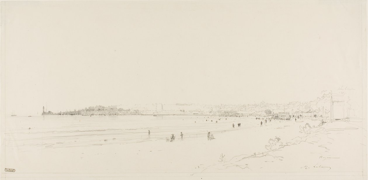 La spiaggia di Royan da Maxime Lalanne