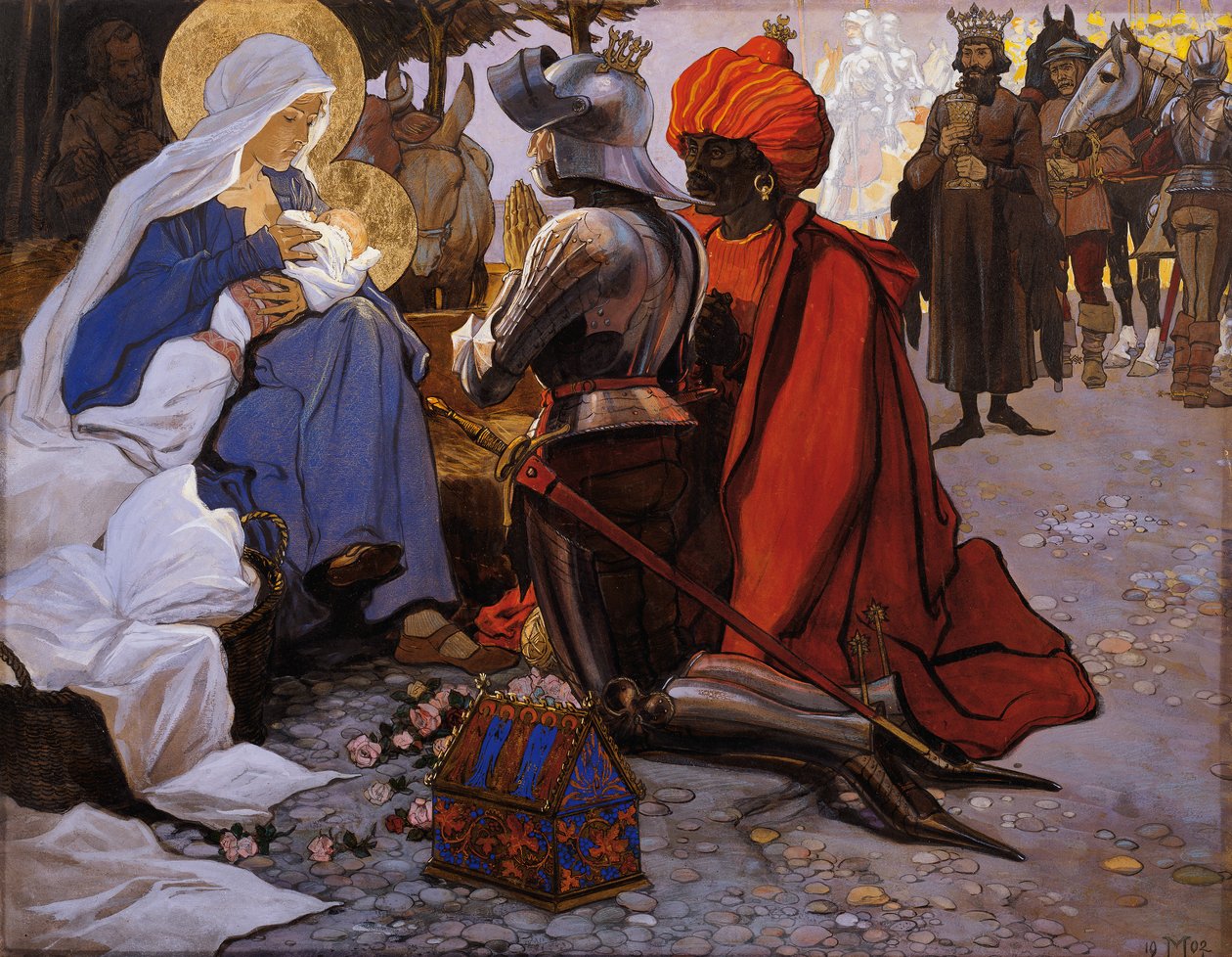 I tre re magi da Maximilian Liebenwein