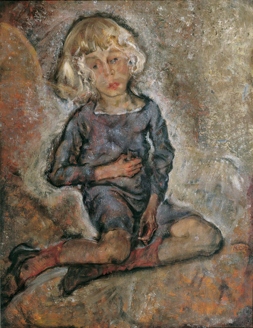 Ritratto di ragazzo di Manfred Osthaus da Maximilian Oppenheimer