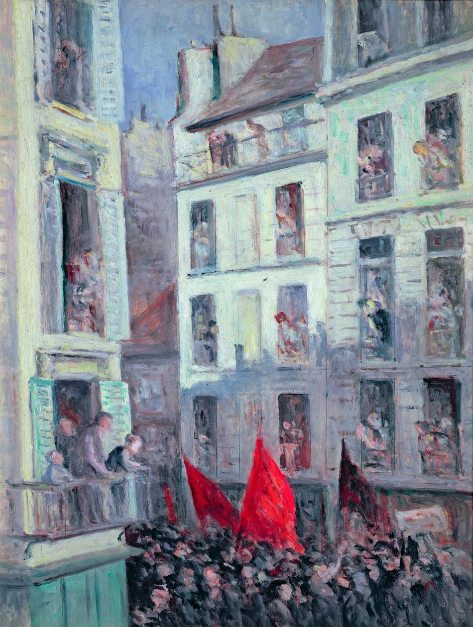 Il Fronte Popolare, c.1936 da Maximilien Luce