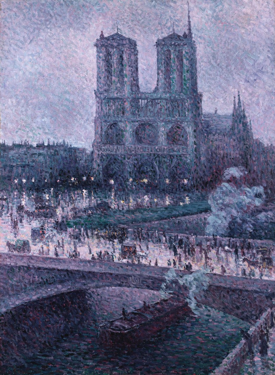 Notre Dame, c.1900 da Maximilien Luce