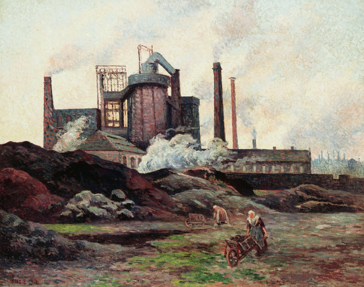 La fabbrica da Maximilien Luce
