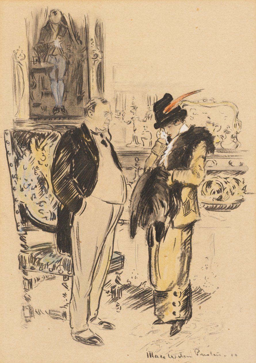 Donna e uomo da May Wilson Preston