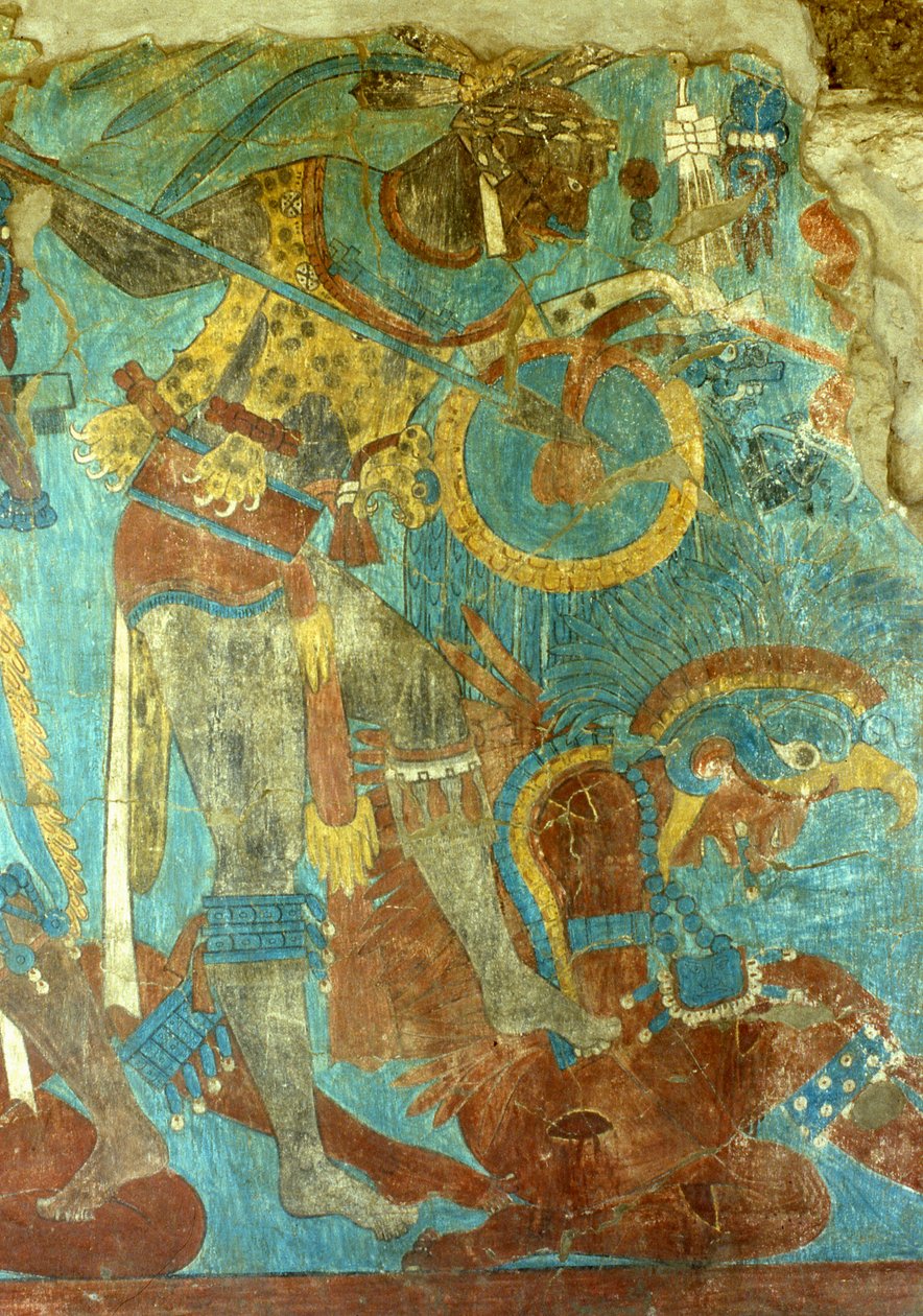 Battaglia di Cacaxtla, periodo tardo classico da Mayan