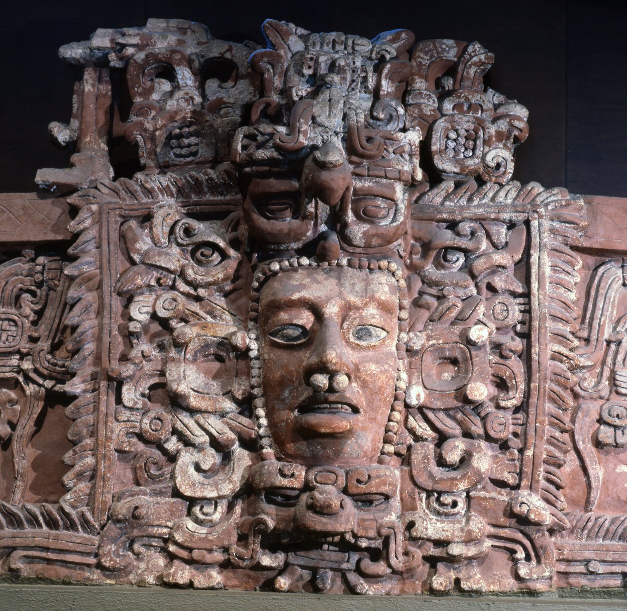 Mascaron, dallo Stato di Campeche, Messico, Periodo Classico Antico da Mayan