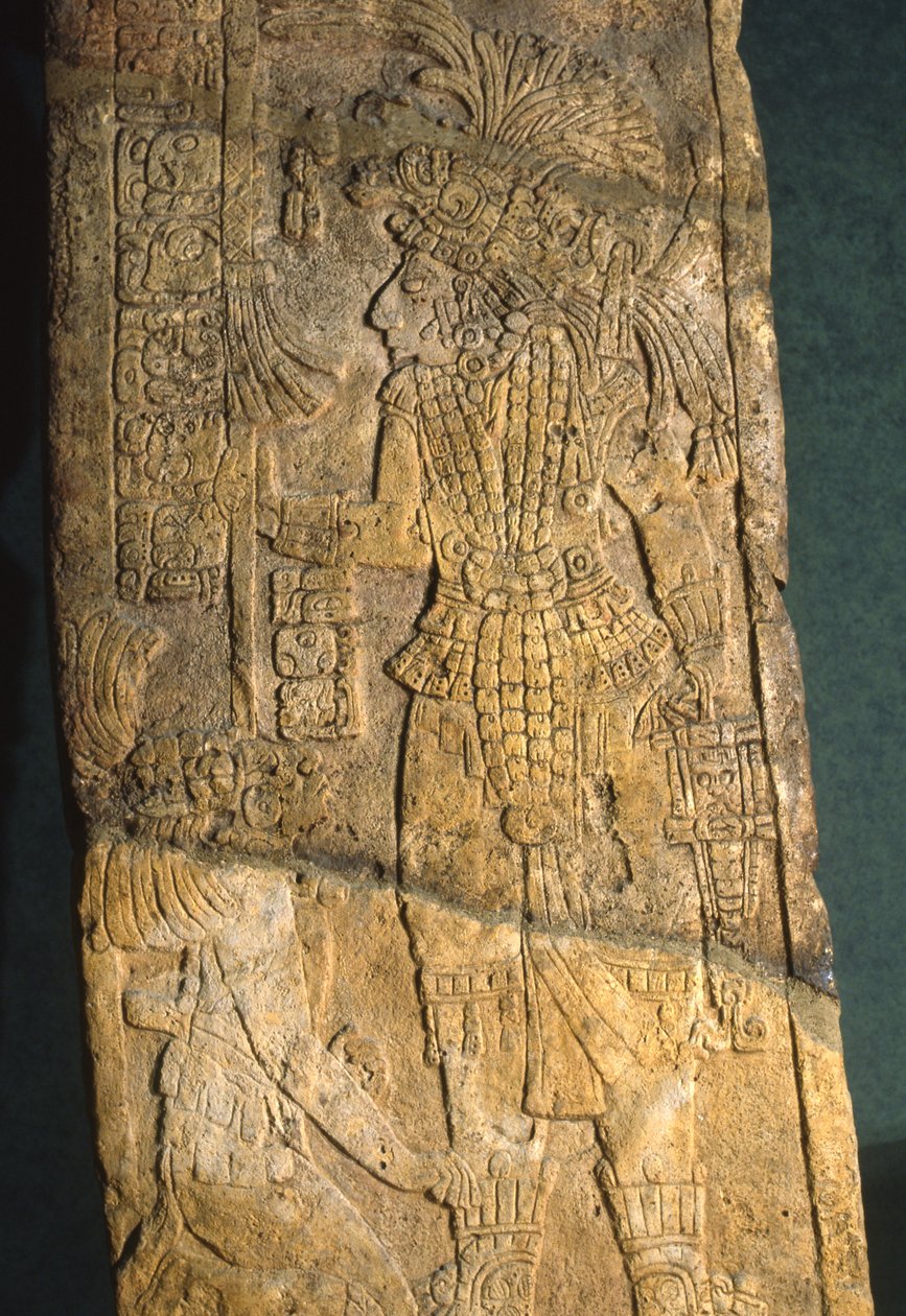 Yaxchilan, Stele 18, Periodo Classico Tardo 600-900 d.C. da Mayan
