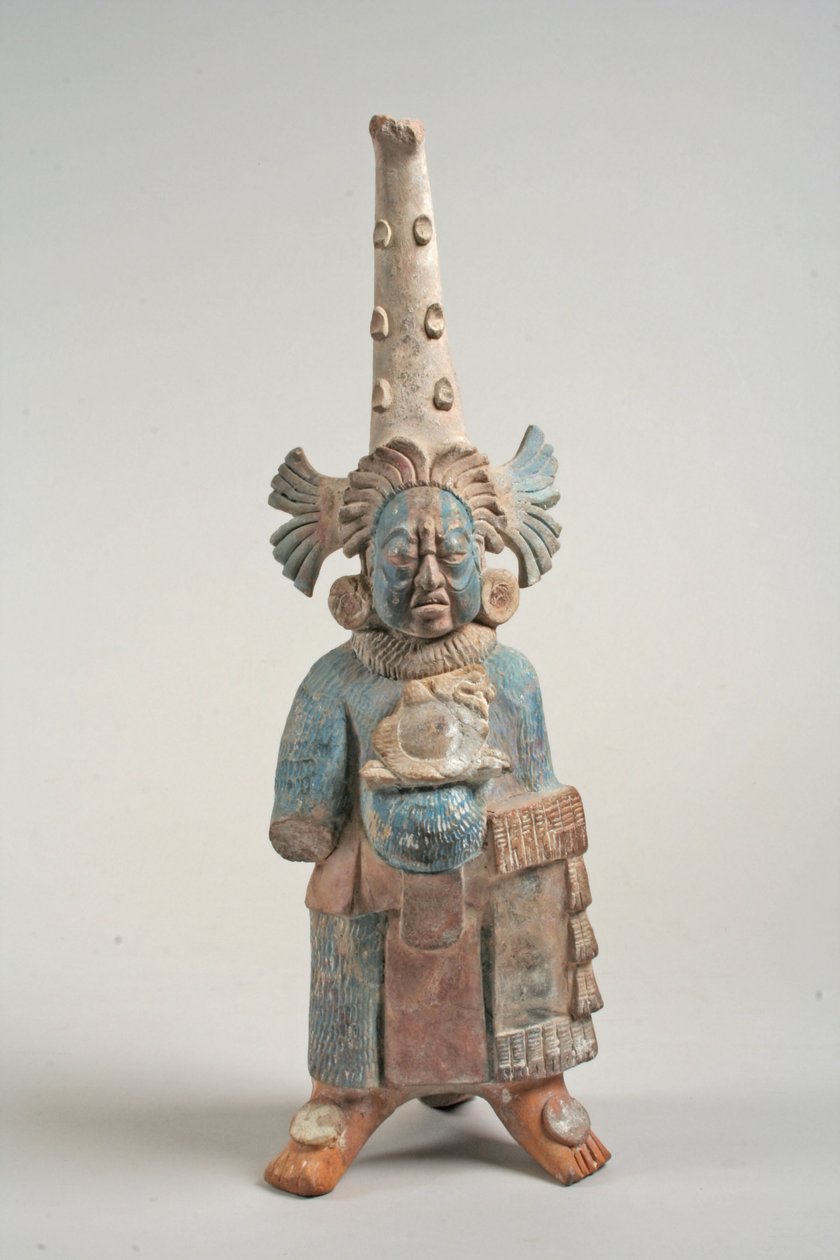 Figura in costume dal Messico, VII-VIII secolo da Mayan