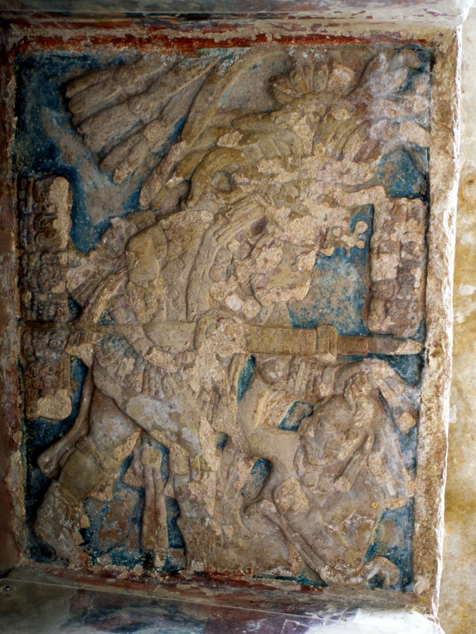 Architrave, periodo tardo classico (600-900 d.C.) da Mayan