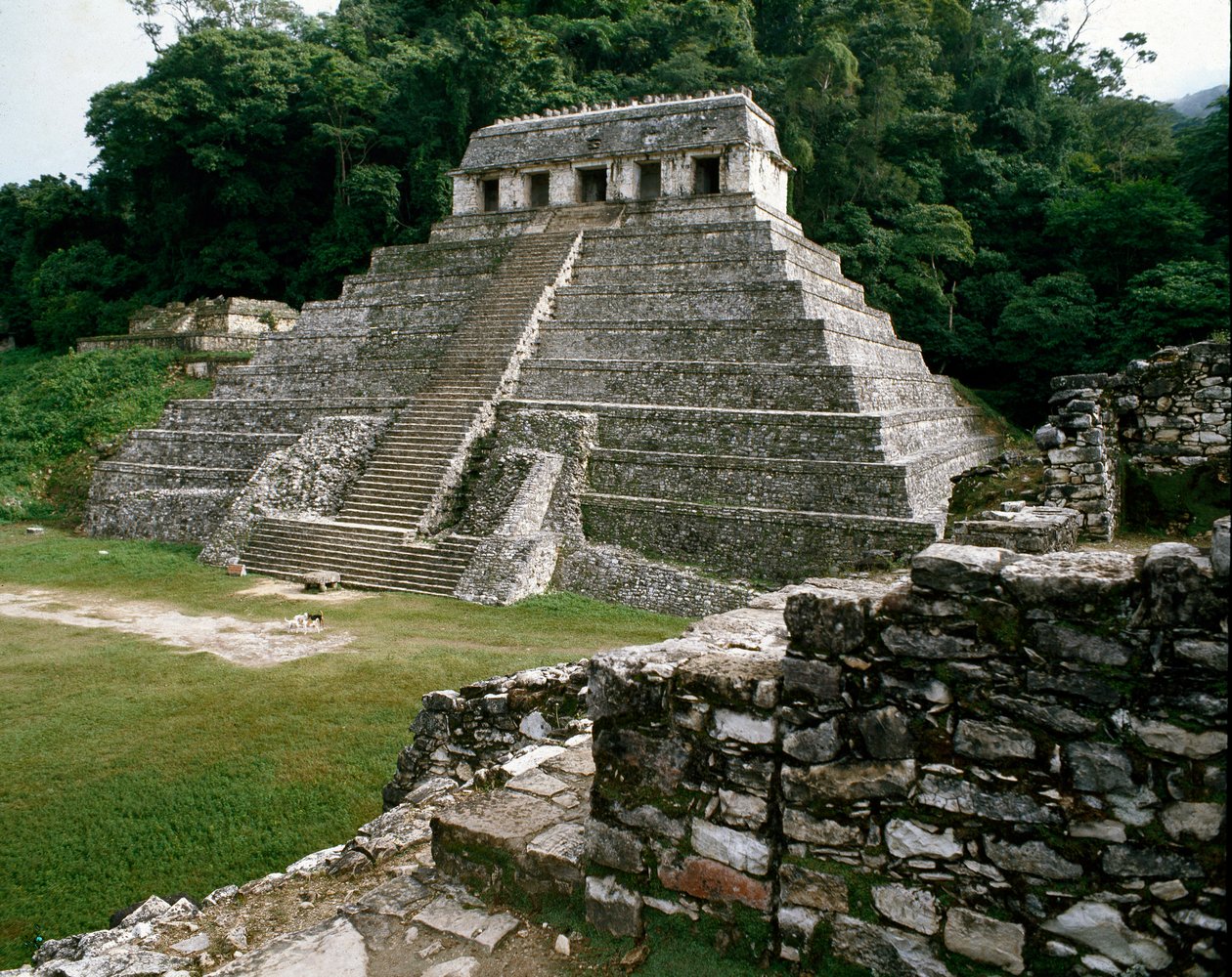 Tempio delle Iscrizioni da Mayan