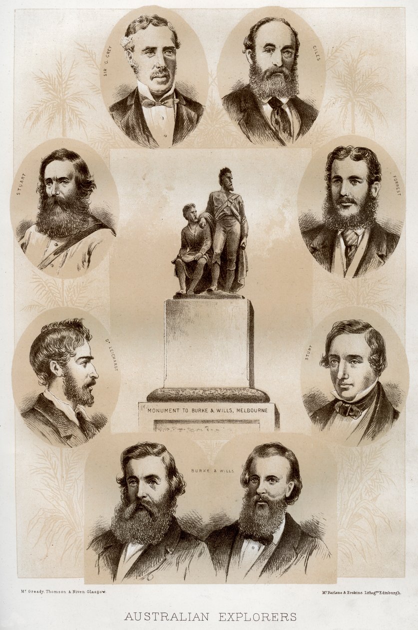 Esploratori australiani, 1879 da McFarlane and Erskine