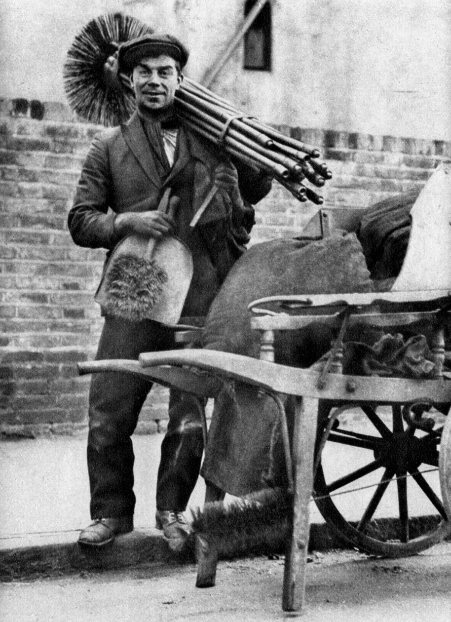 Spazzacamino, Londra, 1926-1927 da McLeish