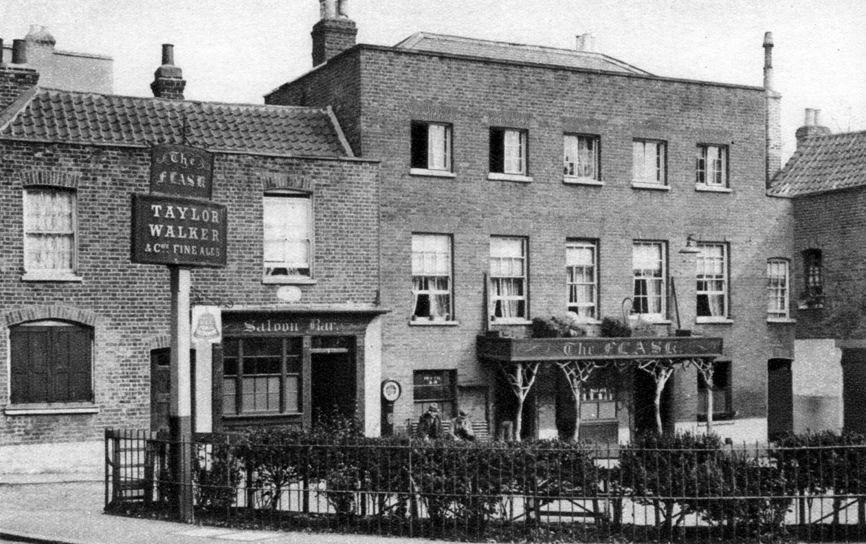 La locanda Flask, Highgate Village, Londra, 1926-1927 da McLeish