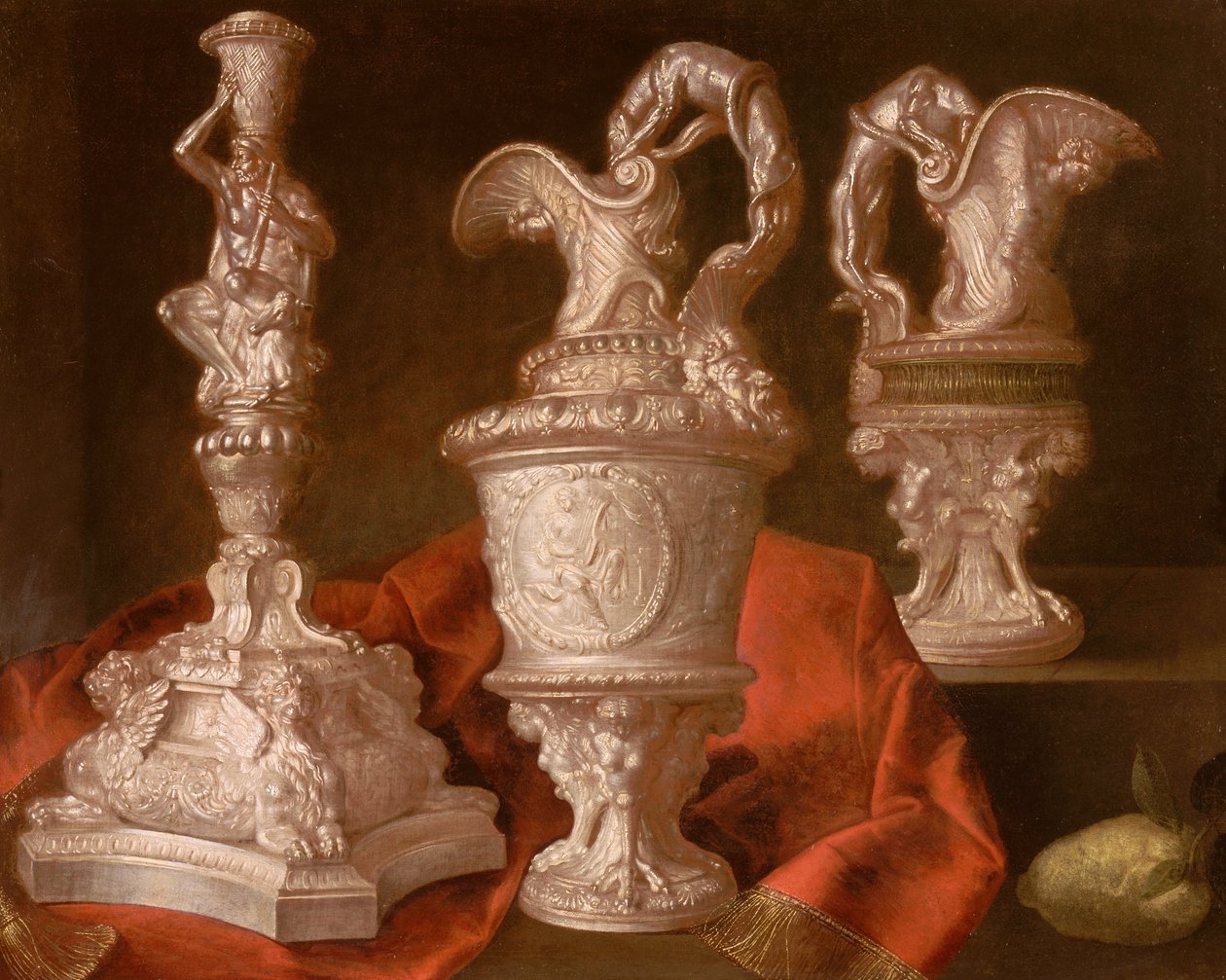 Natura morta con candelabro d