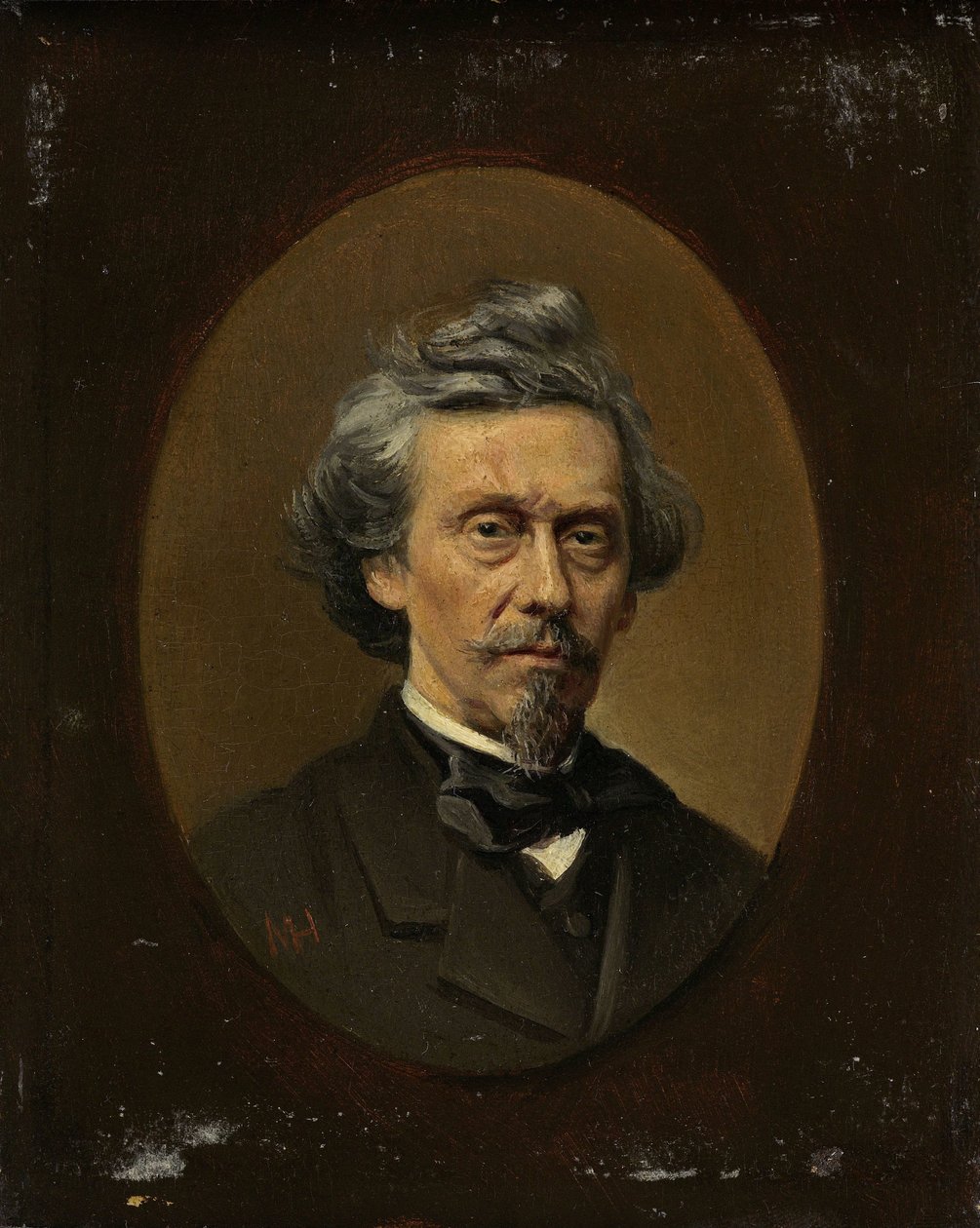 Petrus Franciscus Greive (1811-72), pittore da Meijer Isaäc de Haan