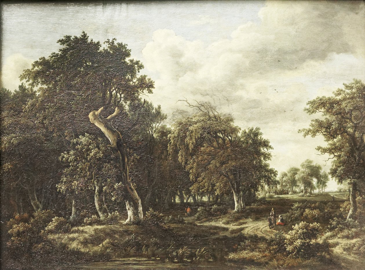 La foresta di querce da Meindert Hobbema