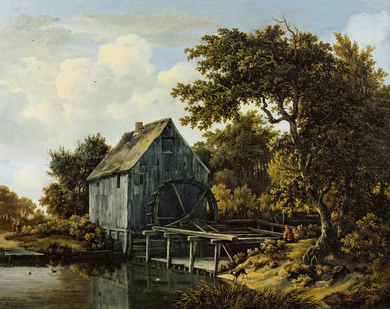 Danese: Vandmøllen Il mulino ad acqua da Meindert Hobbema