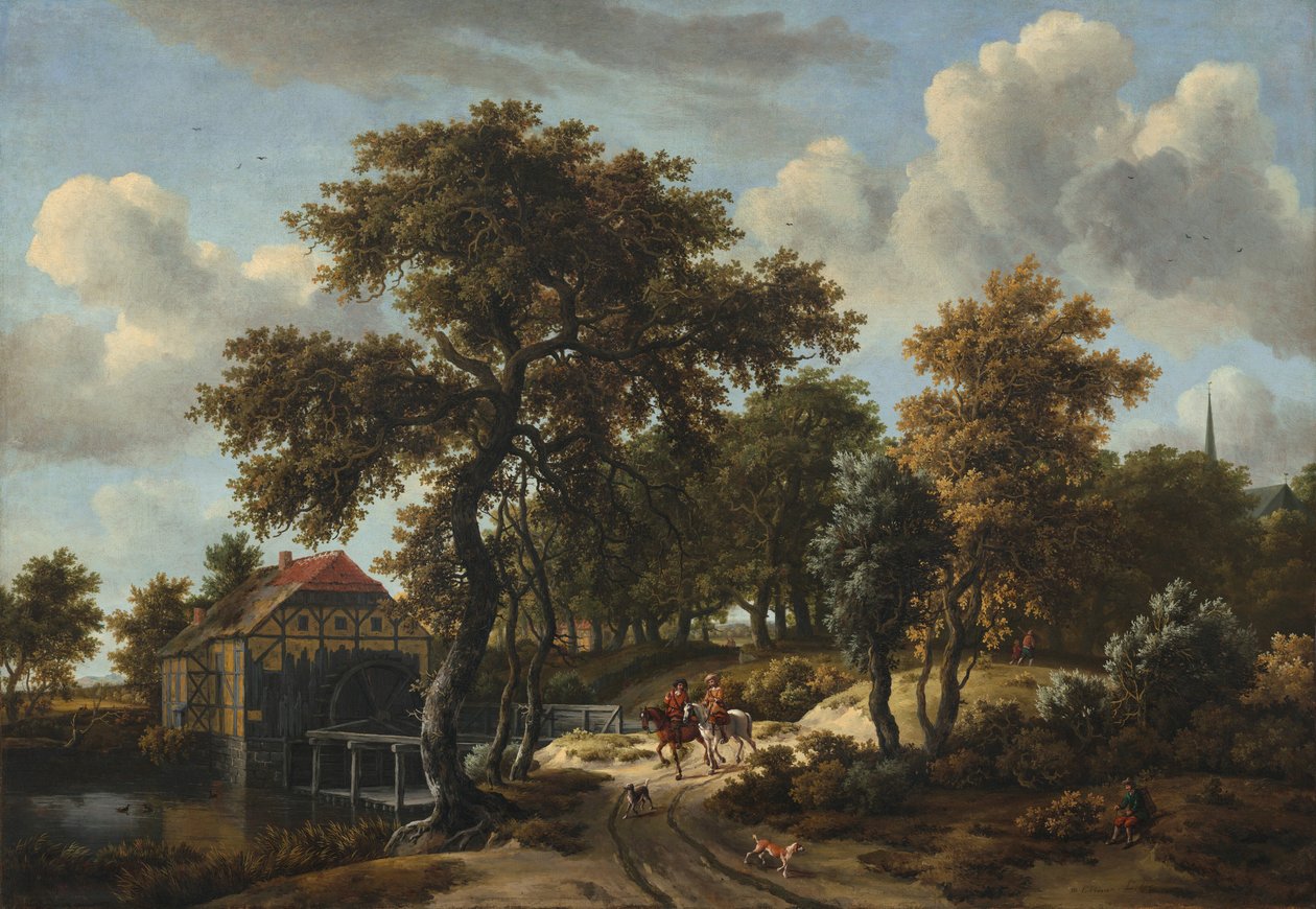 I viaggiatori, 166[2] da Meindert Hobbema