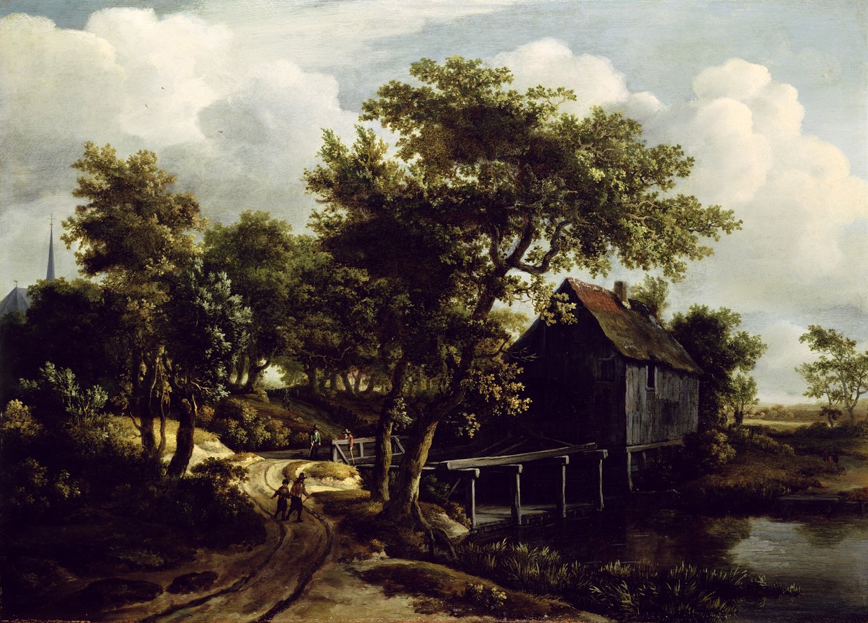 Il mulino ad acqua da Meindert Hobbema
