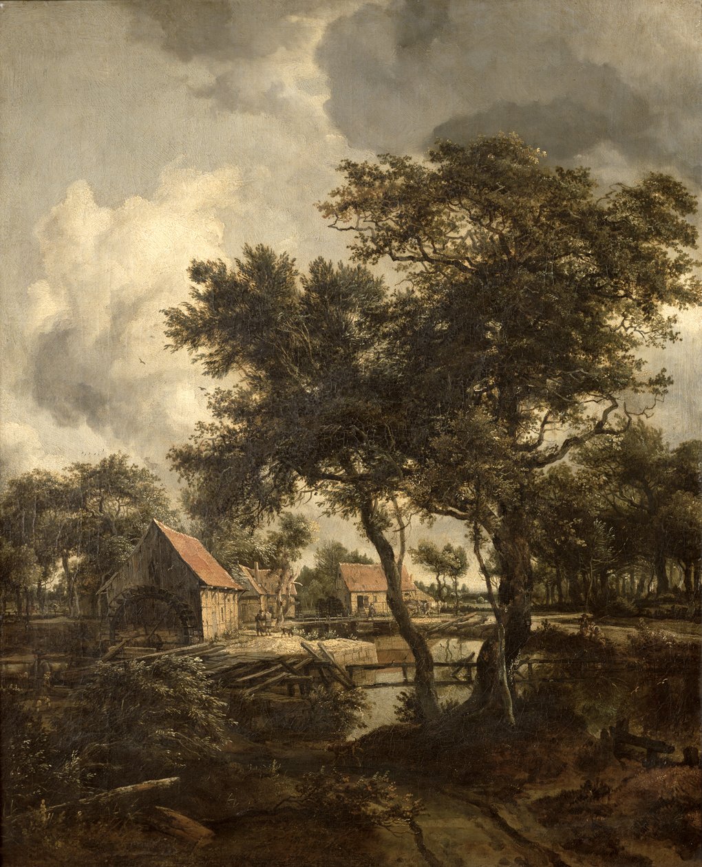 Il Mulino ad Acqua, c.1660 da Meindert Hobbema
