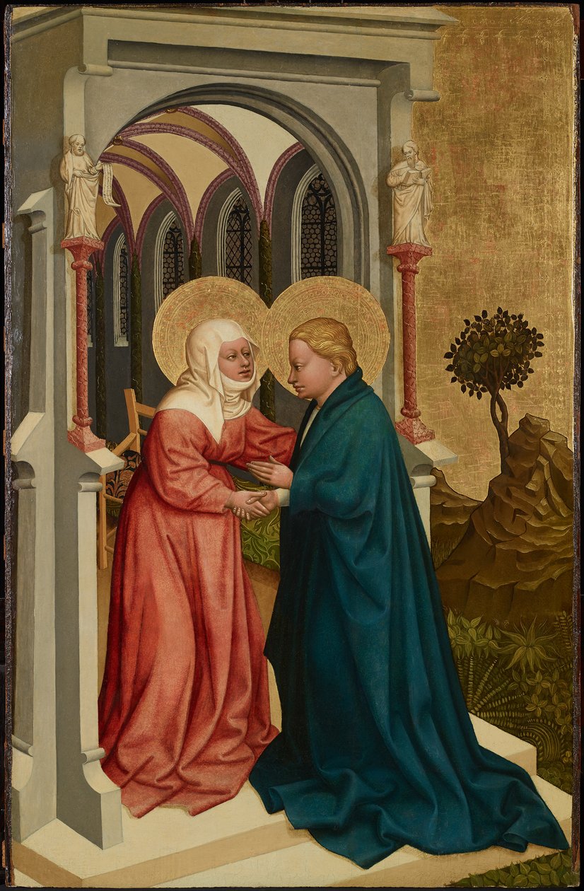 Visitazione di Maria da Meister des Albrechtsaltars