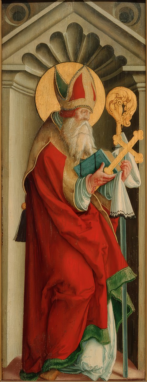 Un vescovo santo da Meister von Messkirch