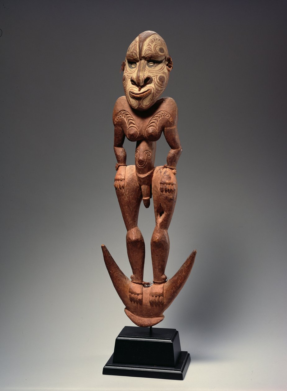 Figura in piedi da Melanesian