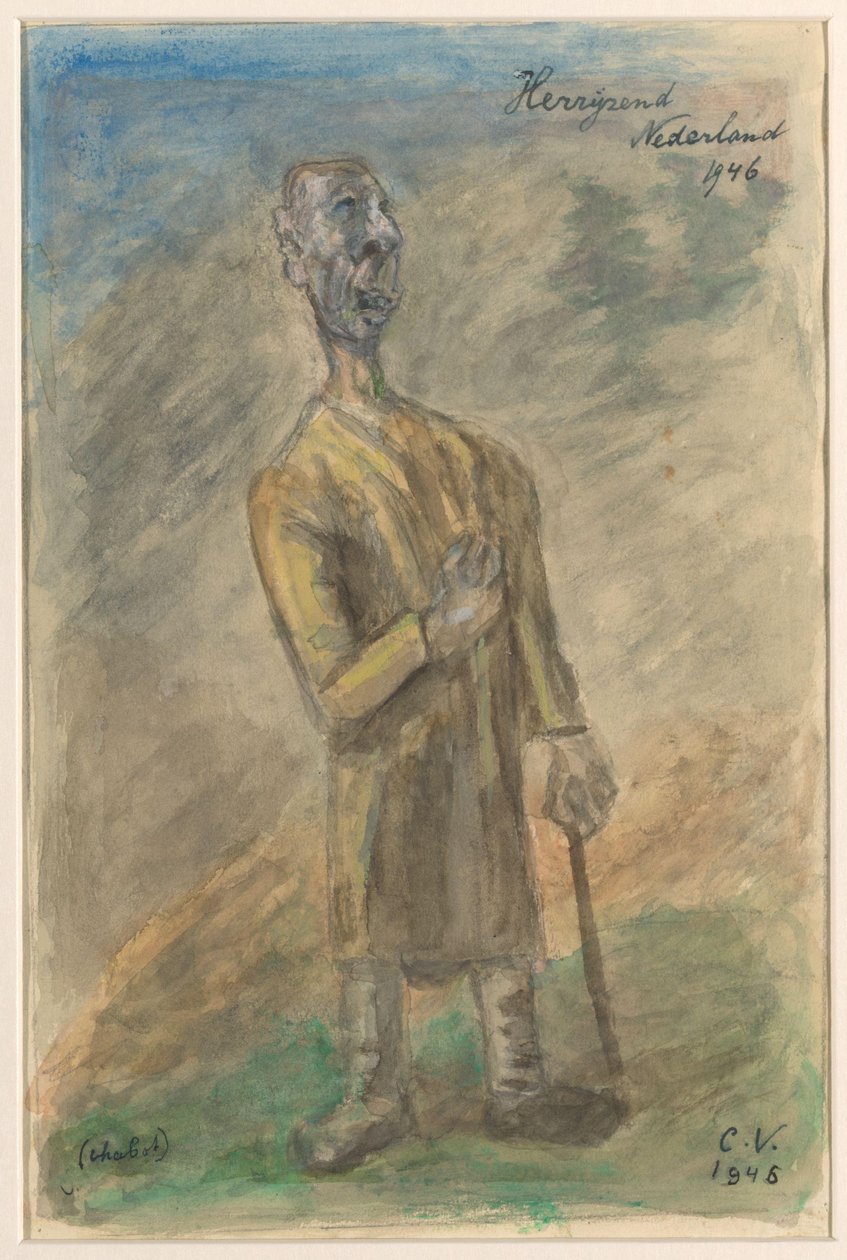 Paesaggio con viaggiatori da Melchior Küsel (I)