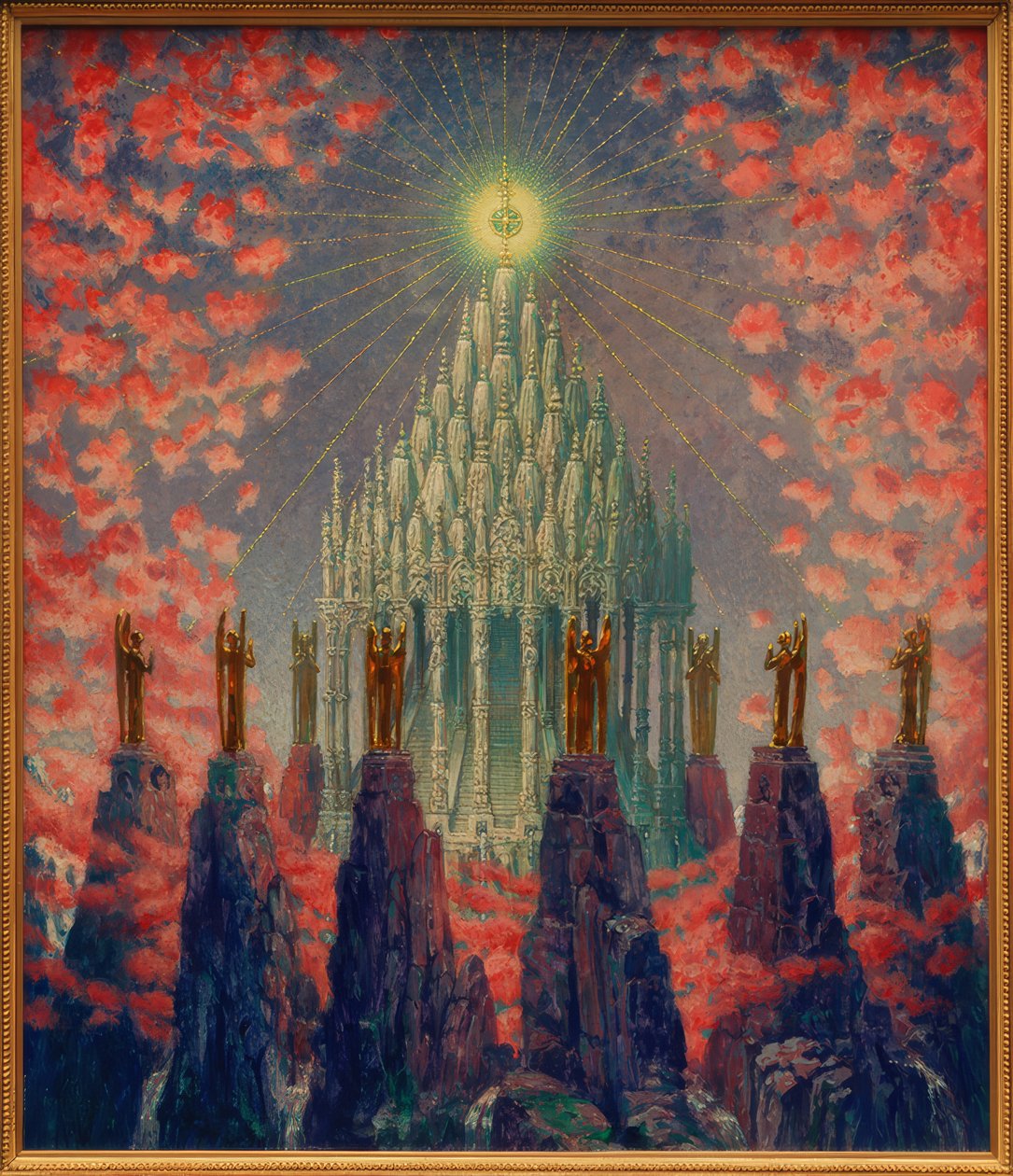 Shambhalah – Un sogno lucido interiore da Melchior Lechter