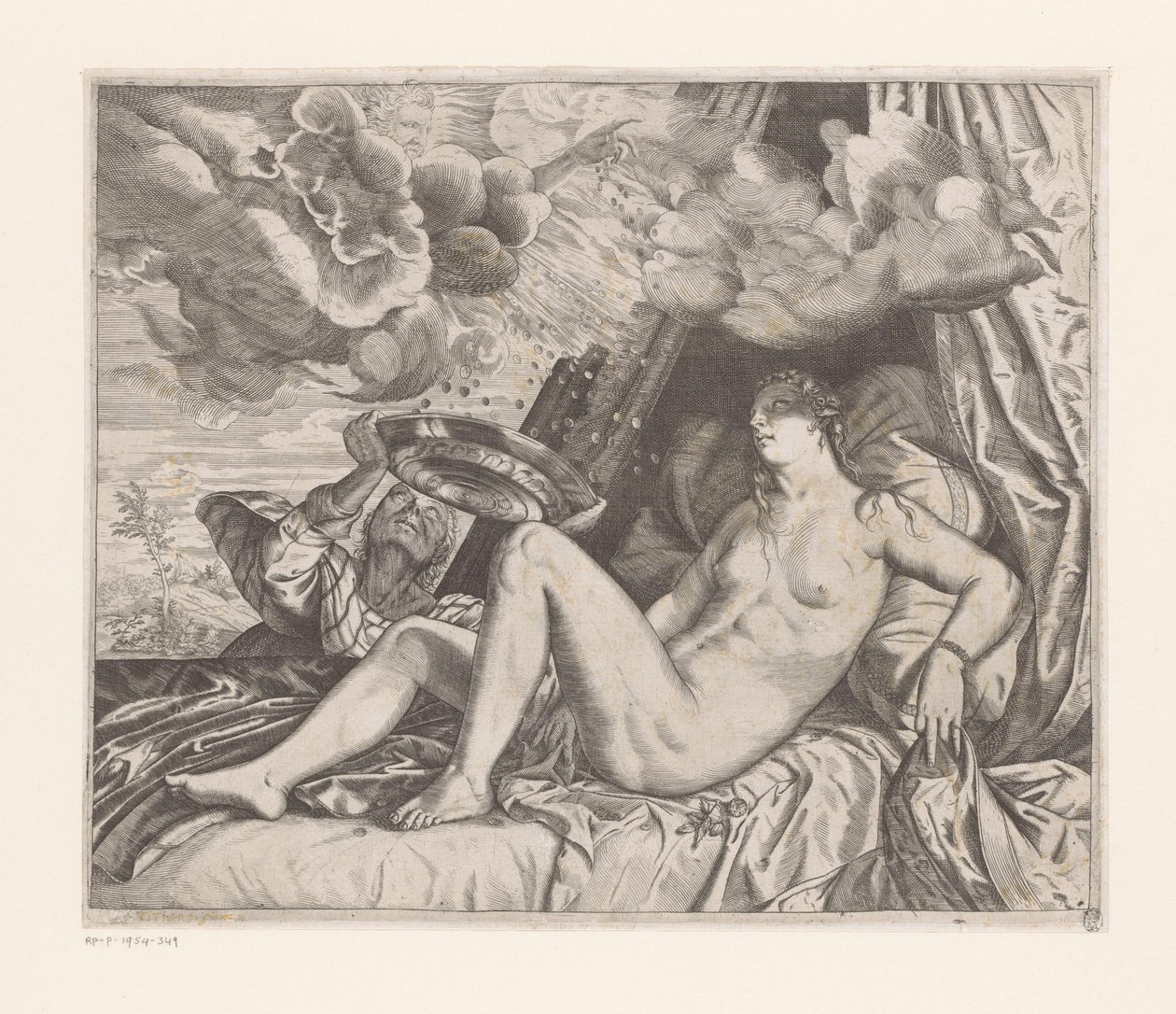 Giove e Danae da Melchior Meier