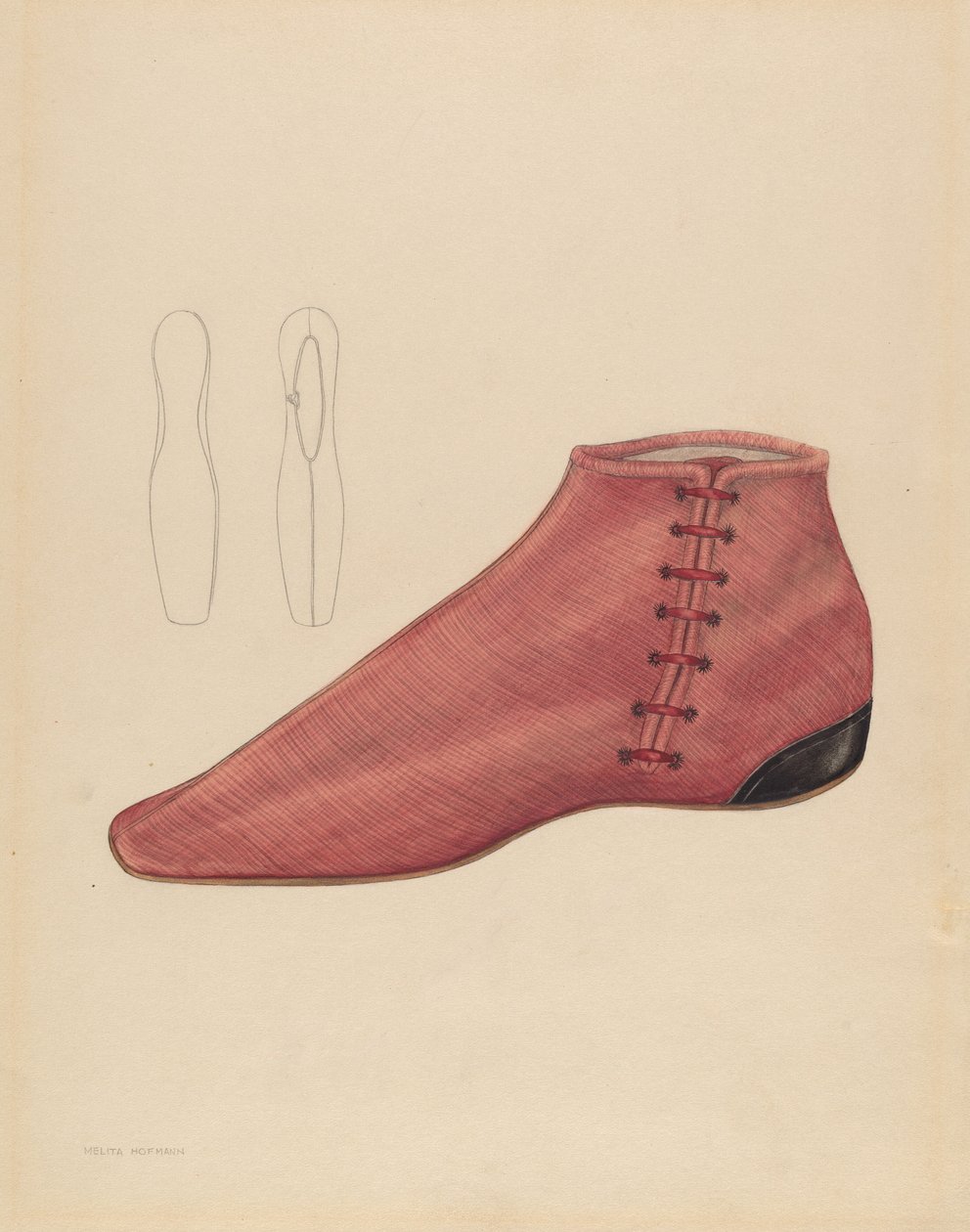 Scarpa da donna, c. 1936 da Melita Hofmann
