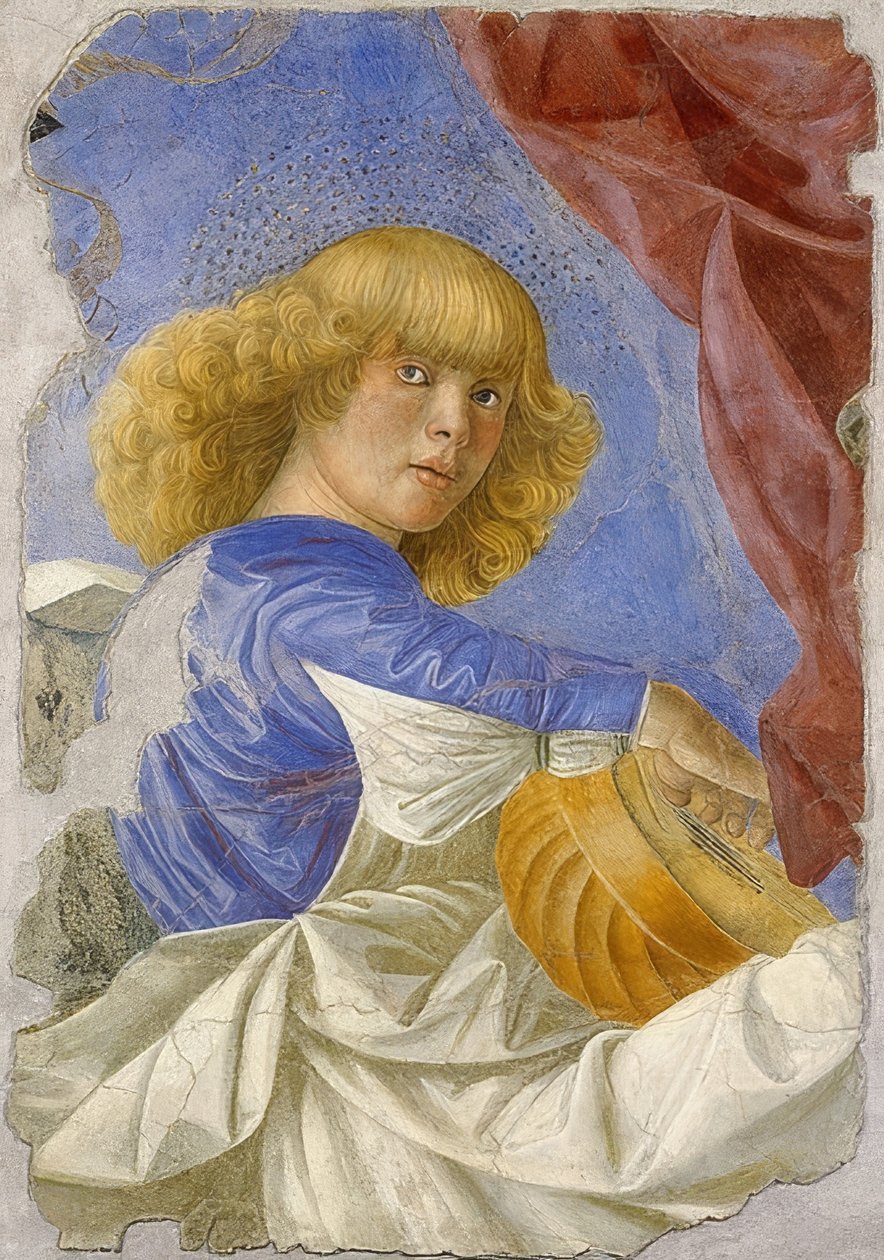 Angelo musicante. Circa 1480 da Melozzo da Forli