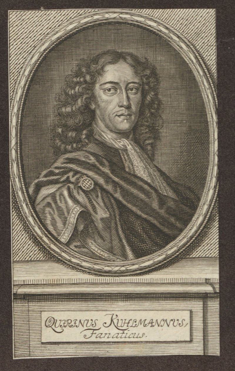 Quirinus Kuhlmann, 1651-1689 da Mentzel
