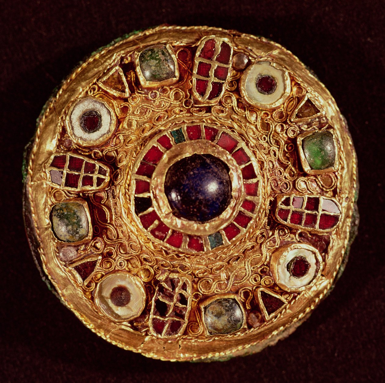 Spilla rotonda da Merovingian