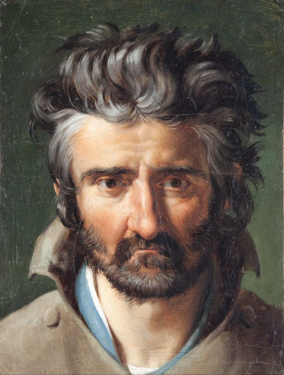 Testa di uomo da Merry Joseph Blondel