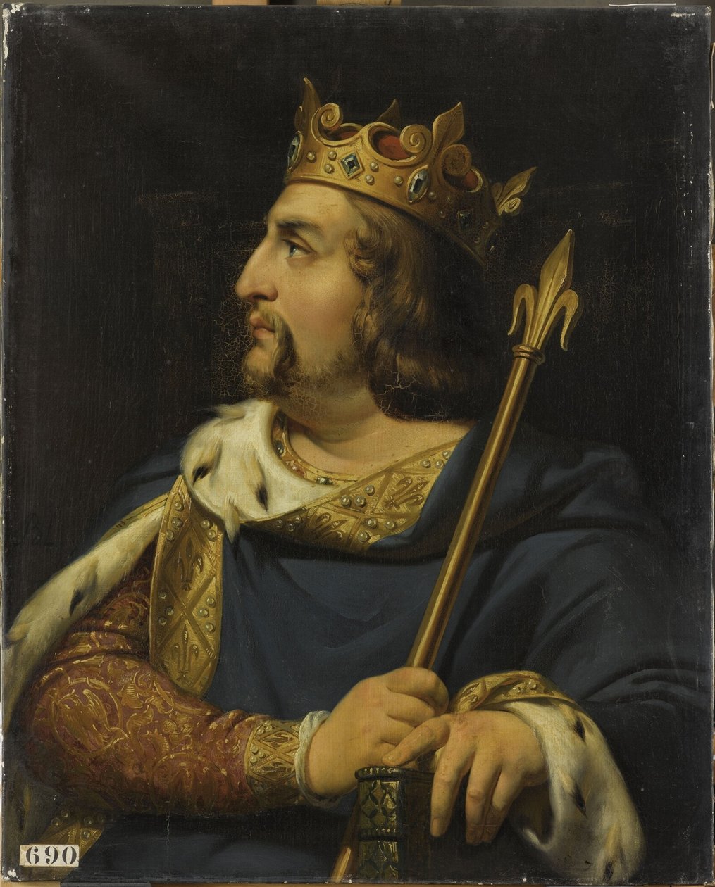 Luigi VI di Francia, 1837 da Merry Joseph Blondel